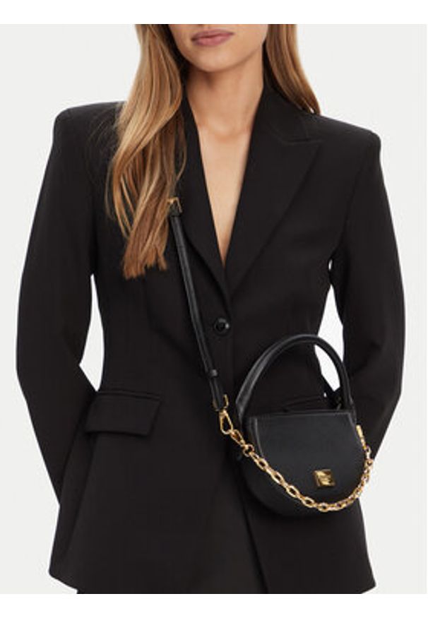 Aldo Torebka Quinnie 13933658 Czarny. Kolor: czarny. Materiał: skórzane