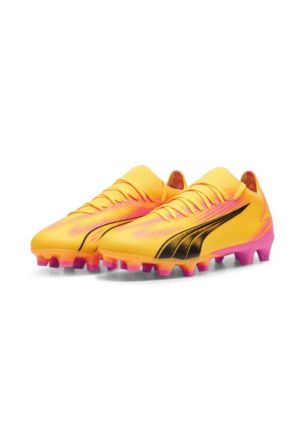 Puma - Damskie buty piłkarskie ULTRA MATCH FG/AG PUMA. Kolor: czarny, różowy, wielokolorowy. Sport: piłka nożna