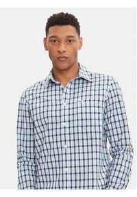 Wrangler Koszula 1 Pkt 112371552 Niebieski Regular Fit. Kolor: niebieski. Materiał: bawełna #3