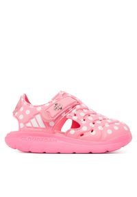 Adidas - Sandały adidas. Kolor: różowy. Wzór: motyw z bajki #1