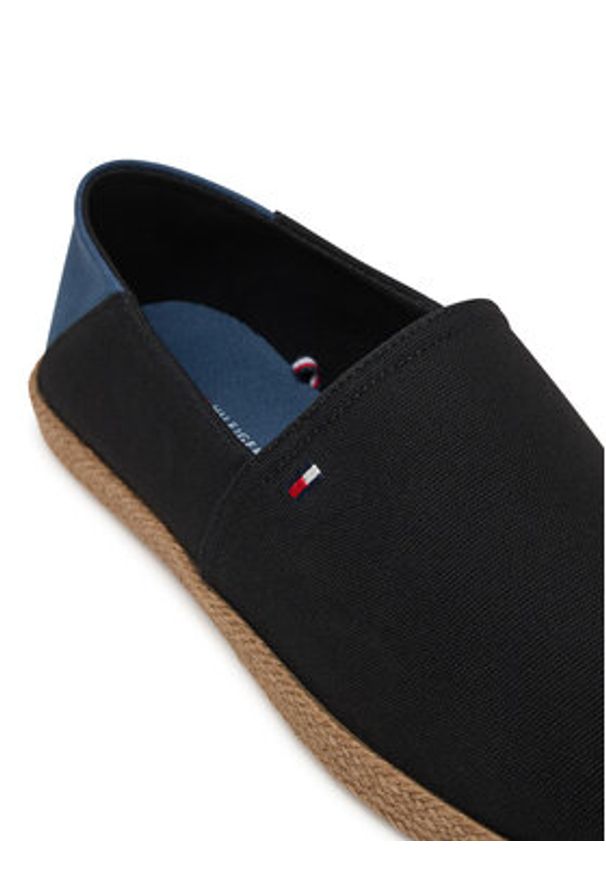 TOMMY HILFIGER - Tommy Hilfiger Espadryle Core FM0FM05792 Czarny. Kolor: czarny. Materiał: materiał