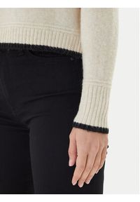 Vero Moda Sweter Aquarius 10331898 Beżowy Regular Fit. Kolor: beżowy. Materiał: syntetyk #5