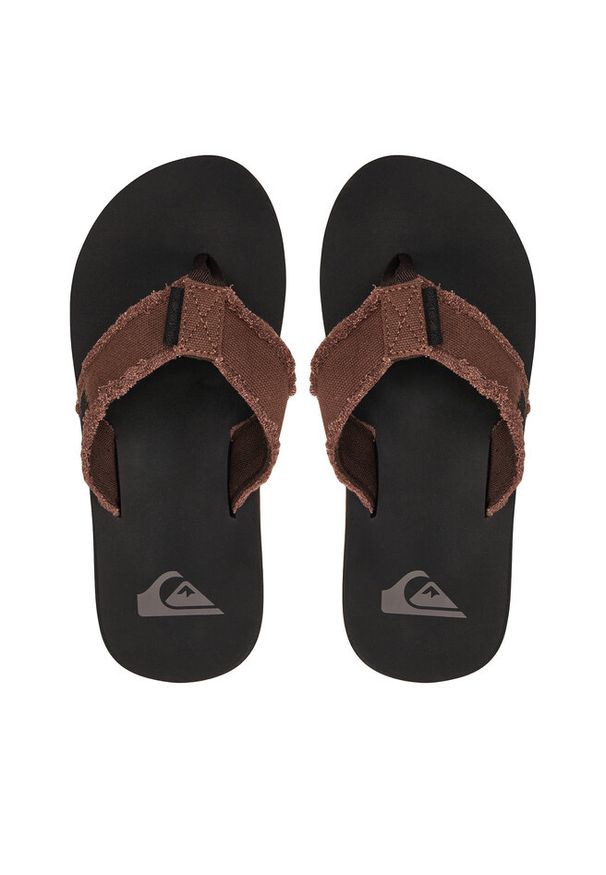 Japonki Quiksilver. Kolor: brązowy