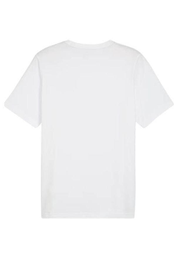 Koszulka sportowa męska Puma Ess Small Logo. Kolor: biały. Materiał: bawełna