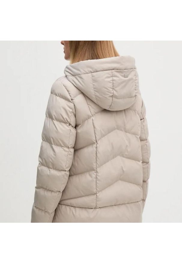 Kurtka Geox Model W Anylla Q Kolor Beżowy. Kolor: beżowy. Materiał: tkanina