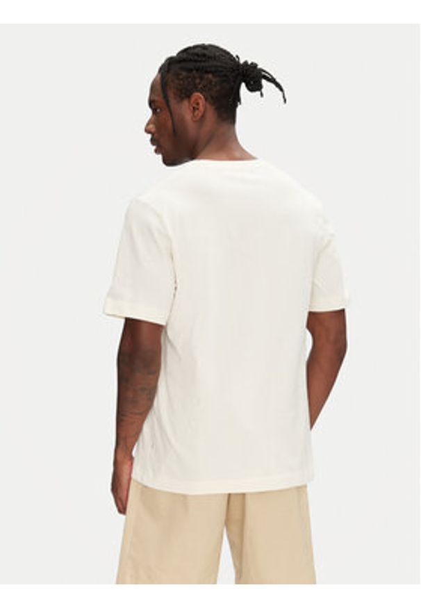 Jack & Jones T-Shirt Varenna 12273162 Beżowy Regular Fit. Kolor: beżowy. Materiał: bawełna