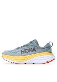 HOKA - Hoka Buty do biegania Bondi 8 1123202 Szary. Kolor: szary. Materiał: mesh, materiał