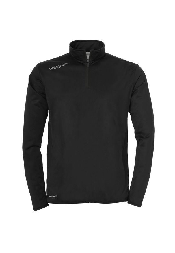 UHLSPORT - Kurtka dziecięca 1/4 zip Uhlsport Essential. Typ kołnierza: kołnierzyk stójkowy. Kolor: czarny, biały, wielokolorowy. Sport: piłka nożna