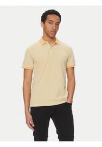 Blend Polo 20718252 Pomarańczowy Regular Fit. Typ kołnierza: polo. Kolor: pomarańczowy. Materiał: bawełna