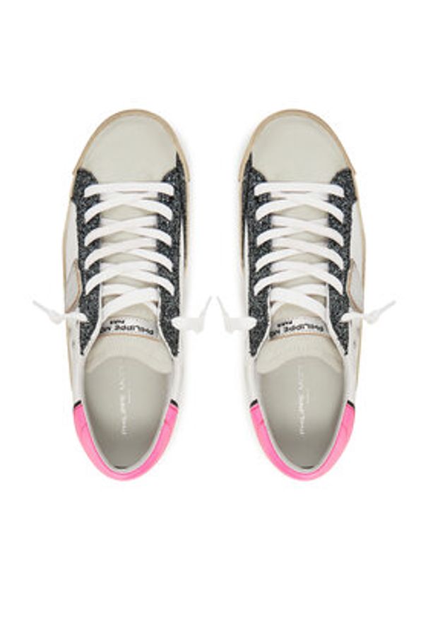 Philippe Model Sneakersy A011704 PRLD VG05 Biały. Kolor: biały. Materiał: skóra