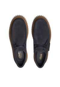 Clarks Mokasyny Torhill Lo 26179708 Granatowy. Kolor: niebieski. Materiał: zamsz, skóra #4