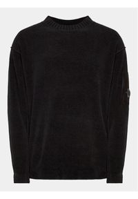 C.P. Company Sweter 15CMKN184A 005558G Czarny Regular Fit. Kolor: czarny. Materiał: bawełna #1