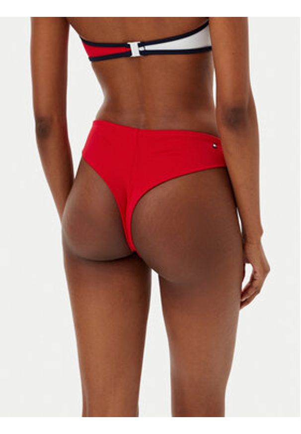 TOMMY HILFIGER - Tommy Hilfiger Dół od bikini UW0UW05838 Niebieski. Kolor: niebieski. Materiał: syntetyk