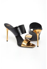 Balmain - Szpilki damskie skórzane Sync BALMAIN. Materiał: skóra. Obcas: na szpilce #5