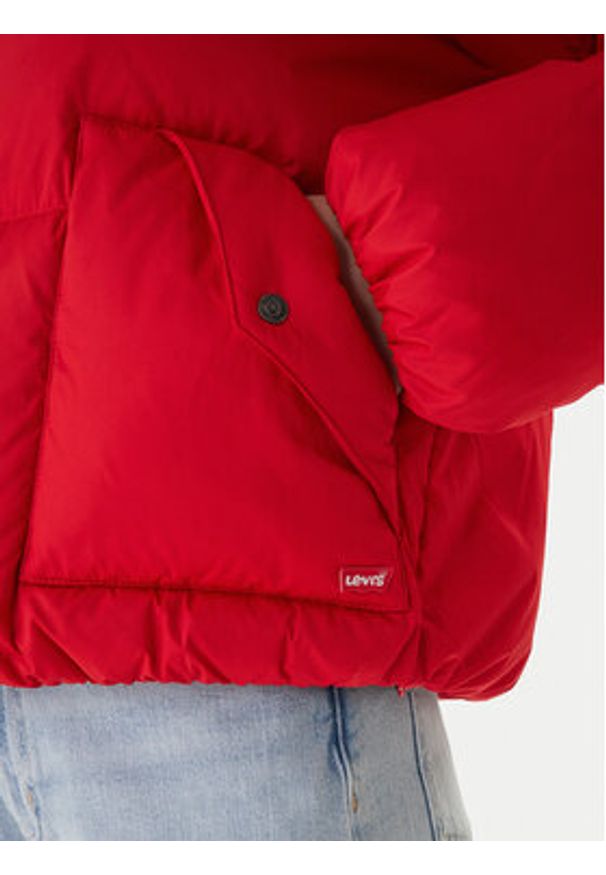 Levi's® Kurtka puchowa Western Bubble 003MD-0004 Czerwony Regular Fit. Kolor: czerwony. Materiał: syntetyk