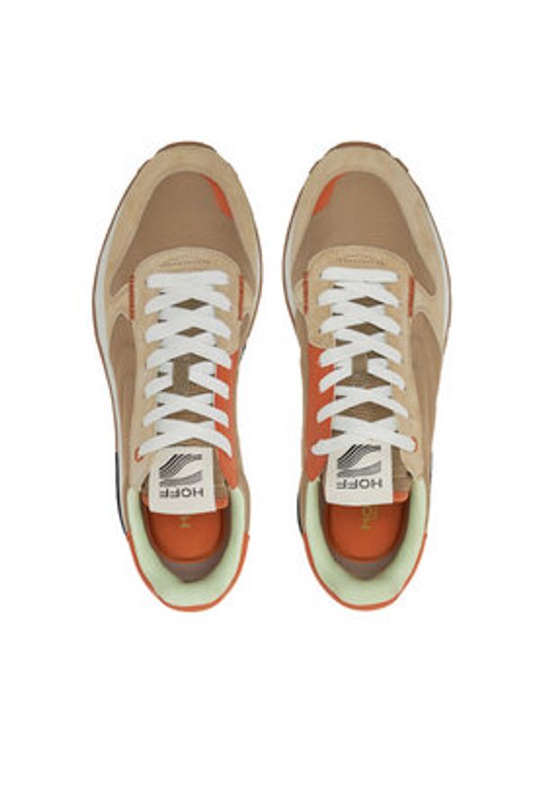 HOFF Sneakersy Benares 12517606 Brązowy. Kolor: brązowy. Materiał: zamsz, skóra
