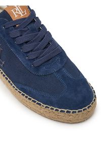 Lauren Ralph Lauren - LAUREN RALPH LAUREN Espadryle Luize 802959231001 Granatowy. Kolor: niebieski. Materiał: skóra, zamsz #3