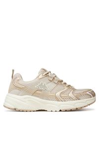 Sneakersy Kappa. Kolor: beżowy