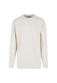 Oversizowa koszulka z długim rękawem Urban Classics Open Edge. Kolor: biały. Materiał: bawełna. Długość rękawa: długi rękaw. Długość: długie #1