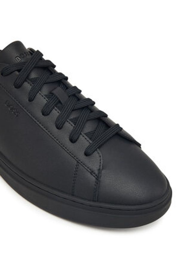 BOSS Sneakersy Kieran 50552853 Czarny. Kolor: czarny. Materiał: skóra