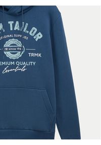 Tom Tailor Bluza 1043292 Niebieski Regular Fit. Kolor: niebieski. Materiał: bawełna, syntetyk