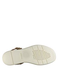 Geox Sandały D Camalei D550NF 0NFDS CB500 Złoty. Kolor: złoty. Materiał: skóra