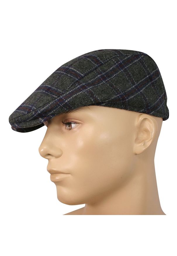 Czapka Pako Jeans na jesień, w kratkę