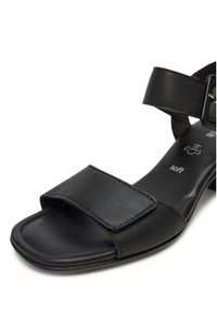 Remonte Sandały D1K51-00 Czarny. Kolor: czarny. Materiał: skóra #5