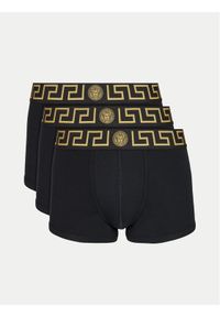 VERSACE - Versace Komplet 3 par bokserek AU10326 1A10011 Czarny. Kolor: czarny. Materiał: bawełna #1