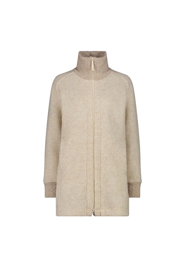 Bluza damska turystyczna CMP 34M0776. Kolor: beżowy. Styl: sportowy. Sport: turystyka piesza