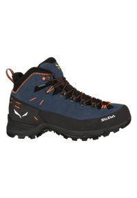 Buty trekkingowe męskie Salewa Alp Mate Winter Mid Wp. Wysokość cholewki: za kostkę. Kolor: niebieski. Materiał: zamsz. Szerokość cholewki: normalna