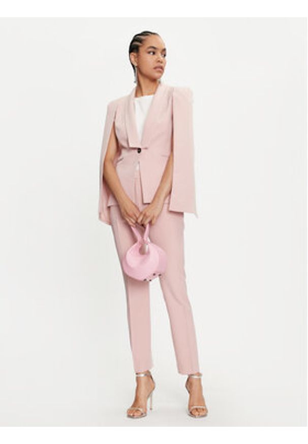 Liu Jo Marynarka CA4198 T2200 Różowy Regular Fit. Kolor: różowy. Materiał: syntetyk