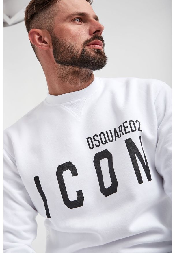 Bluza DSQUARED2. Materiał: bawełna, tkanina. Wzór: napisy