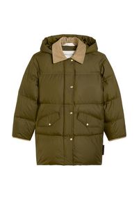Marc O'Polo Kurtka puchowa 509 1119 70183 Zielony Regular Fit. Typ kołnierza: polo. Kolor: zielony. Materiał: syntetyk #5