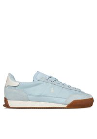 Polo Ralph Lauren Sneakersy Hester Pp Sk Ltl 804978190002 Błękitny. Kolor: niebieski. Materiał: zamsz, skóra