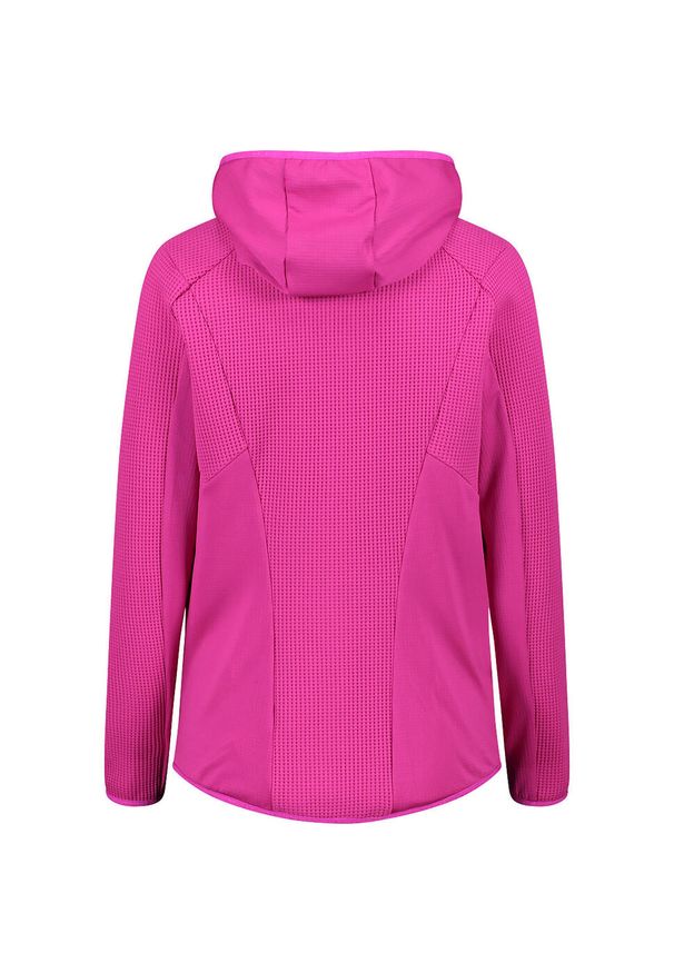 Bluza rozpinana damska CMP Spark Jacket Fix Hood. Kolor: różowy
