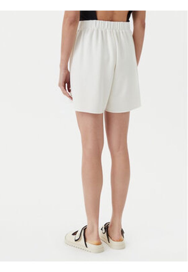 Liu Jo Szorty materiałowe TA5227 J4869 Écru Relaxed Fit. Materiał: syntetyk
