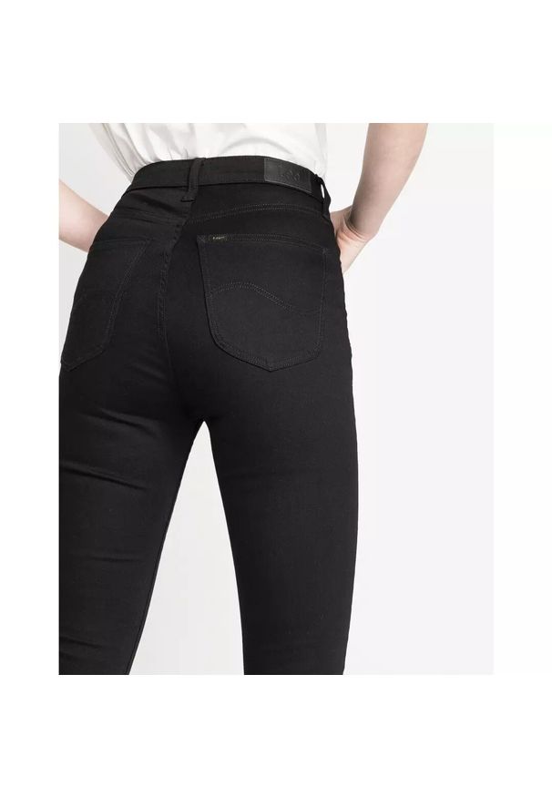 Lee - LEE IVY SUPER SKINNY HIGH DAMSKIE SPODNIE JEANSOWE JEANSY L32EFS47 112107394