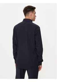 Calvin Klein Koszula K10K113160 Granatowy Slim Fit. Kolor: niebieski. Materiał: bawełna #4