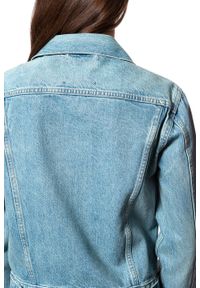 Levi's® - LEVI’S JAPAN BOYFRIEND TRUCKER JACKET DAMSKA KURTKA JEANSOWA JEANS DŻINSOWA BLUE 275500018. Materiał: jeans #7