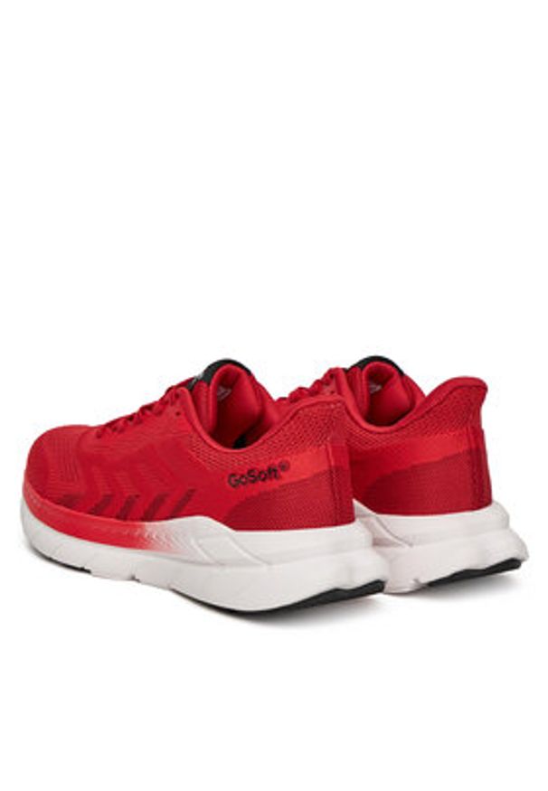 Go Soft Sneakersy V11-140 Czerwony. Kolor: czerwony. Materiał: materiał