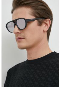 Gucci okulary przeciwsłoneczne GG1239S męskie kolor czarny. Kolor: czarny #1