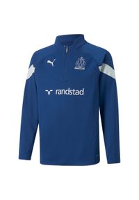Puma - Kurtka treningowa dla dzieci om 2022/23. Kolor: biały, wielokolorowy, niebieski #1