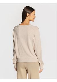 Ecoalf Sweter Keep GAKNKEEPA6261WW22 Beżowy Regular Fit. Kolor: beżowy. Materiał: syntetyk #5