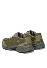 Lacoste Sneakersy 7-50SMA0176 Khaki. Kolor: brązowy. Materiał: materiał