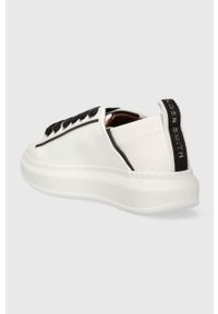 Alexander Smith sneakersy skórzane Wembley kolor biały ASAYE1D00WBK. Nosek buta: okrągły. Zapięcie: sznurówki. Kolor: biały. Materiał: skóra #5