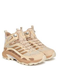 Merrell Trekkingi Moab Speed 2 Mid GORE-TEX J038822 Beżowy. Kolor: beżowy. Materiał: materiał #6