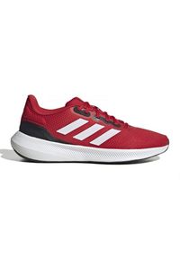 Adidas - Buty adidas Runfalcon 3.0 M HP7547 czerwone. Zapięcie: sznurówki. Kolor: czerwony. Materiał: guma, materiał. Szerokość cholewki: normalna. Model: Adidas Cloudfoam #3