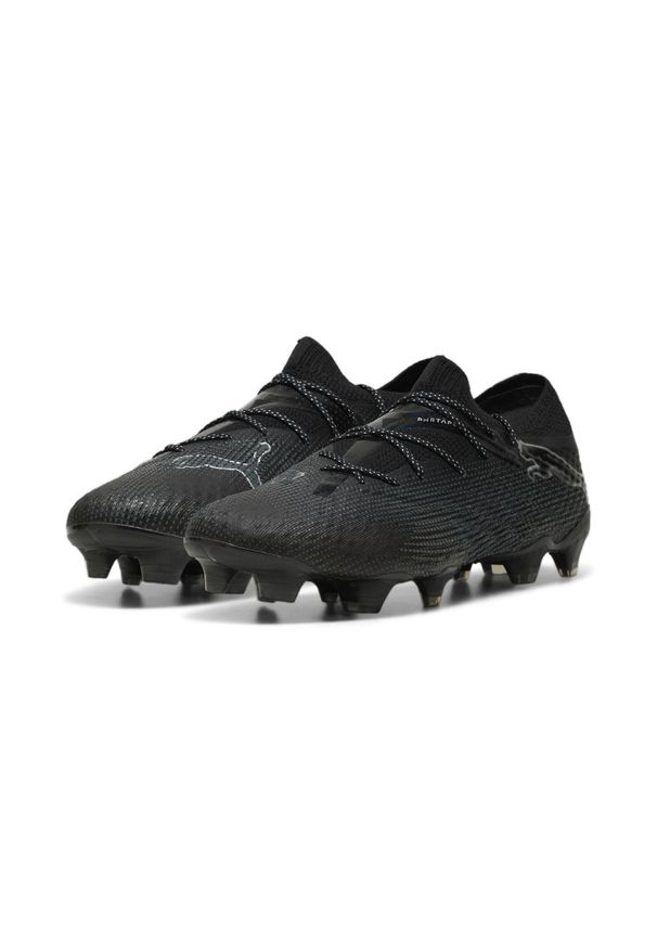 Puma - Buty piłkarskie unisex PUMA FUTURE 7 ULTIMATE Low FG/AG. Kolor: wielokolorowy, czarny, szary. Sport: piłka nożna