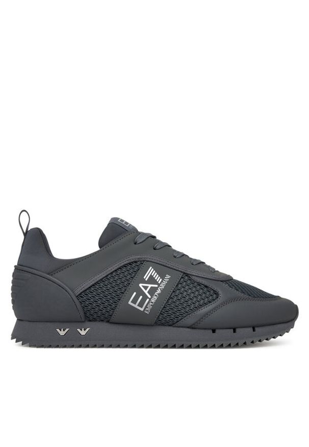 EA7 Emporio Armani Sneakersy 7X000334 AF18610 M8341 Szary. Kolor: szary. Materiał: skóra